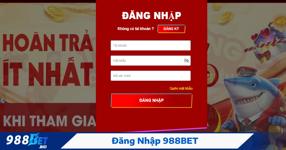 Hướng Dẫn Đăng Nhập 988BET Trên Mọi Thiết Bị