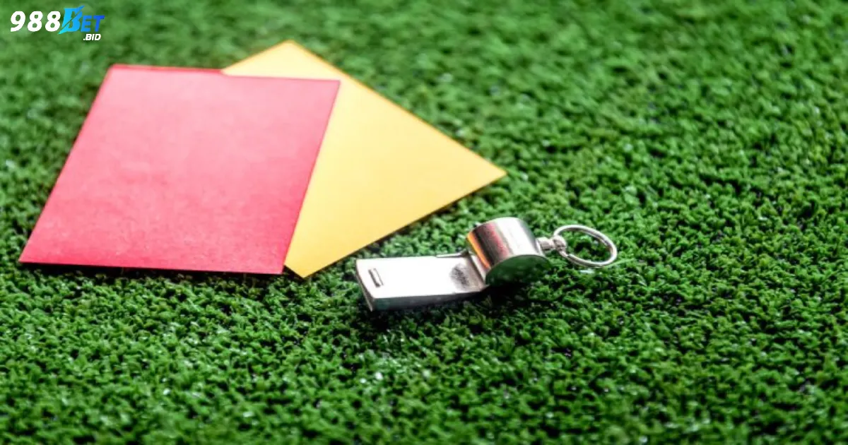Các loại kèo thẻ phạt phổ biến trong cá cược bóng đá